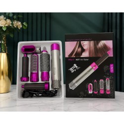 Perie de Păr 5 în 1 Multifuncțională Hot Air Styler – Multiple Accesorii Incluse