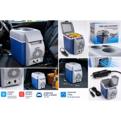 Frigider Portabil Auto  7.5 Litri cu Funcție de Răcire și Încălzire