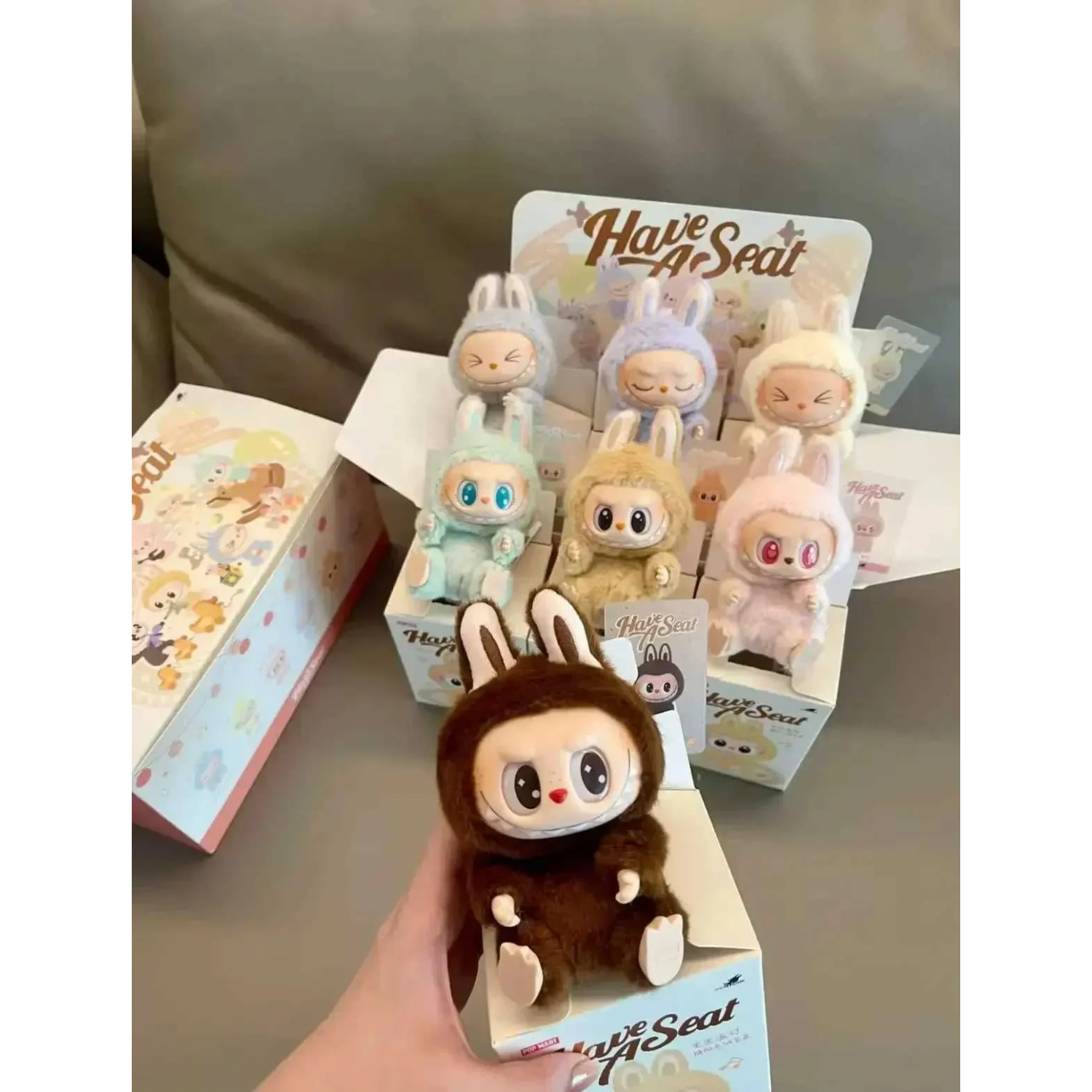 Breloc Jucarie Labubu 16 cm - BlindBox Jocuri si jucarii pentru copii
