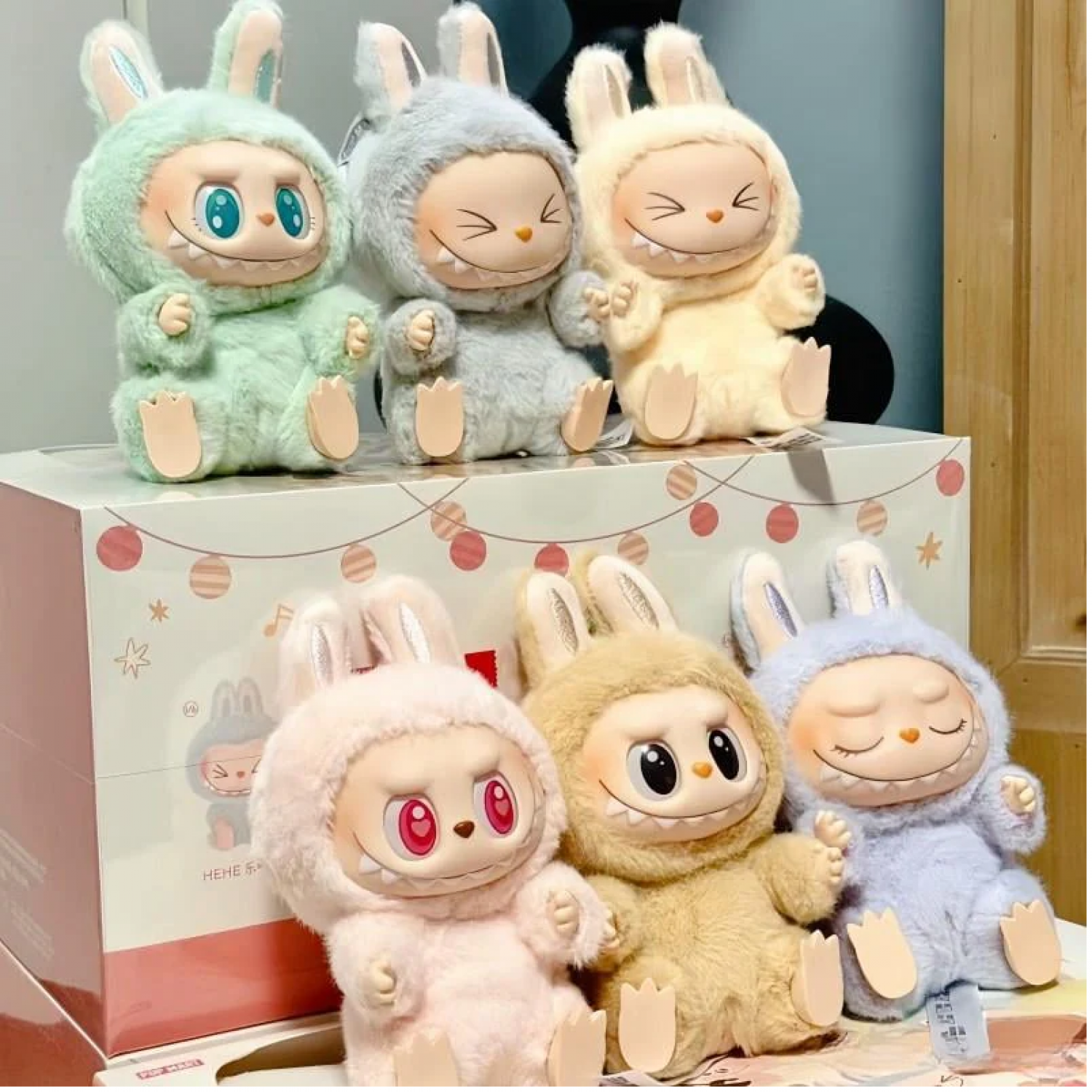 Breloc Jucarie Labubu 16 cm - BlindBox Jocuri si jucarii pentru copii