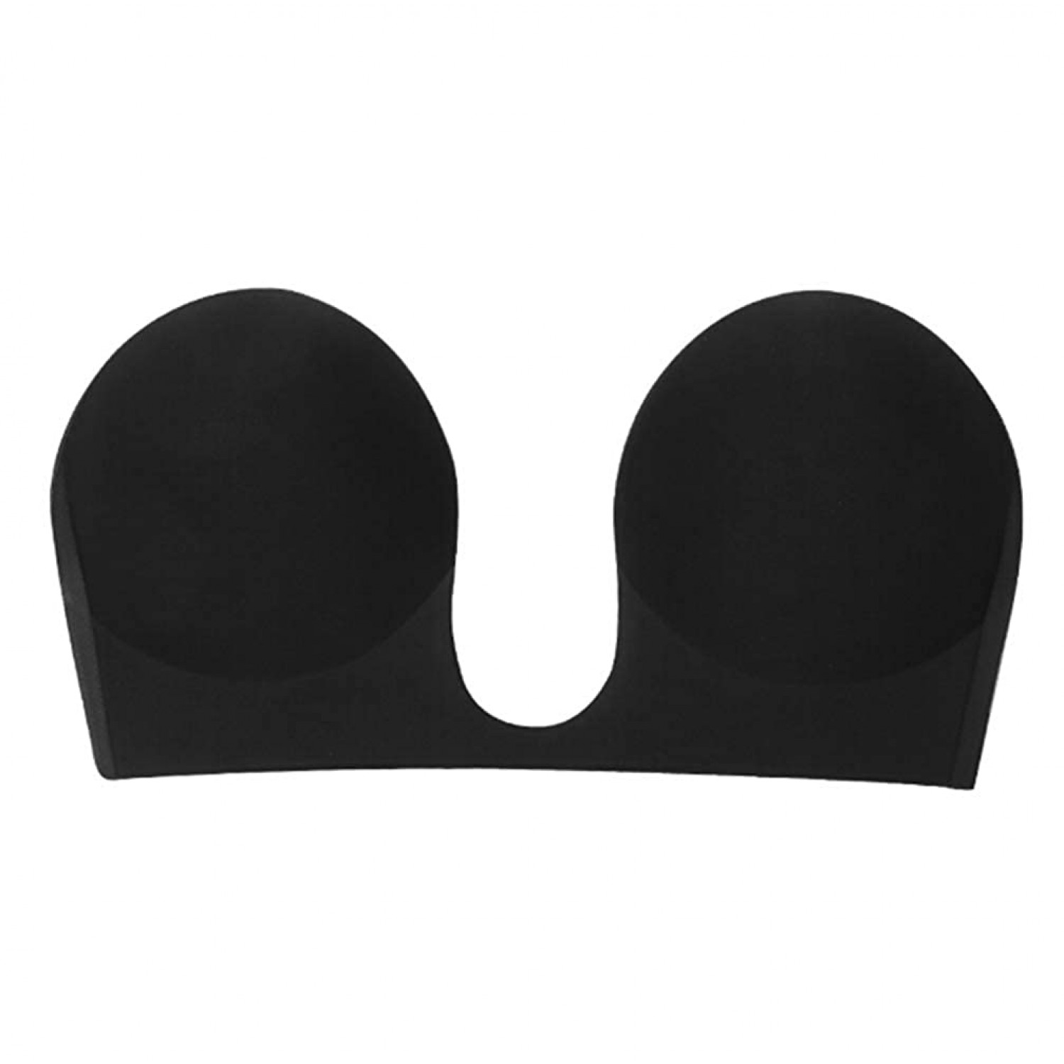 Sutien cu efect push up - fara bretele - cu decolteu in forma de U Lenjerie Modelatoare