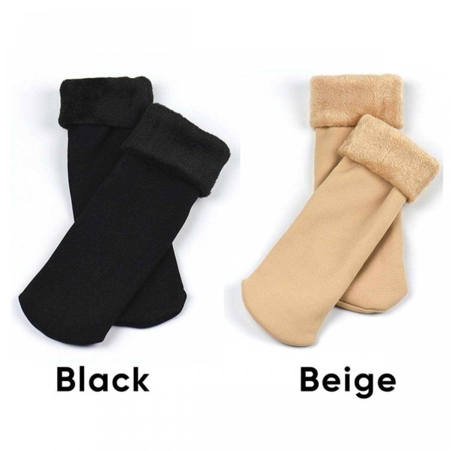 ​Sosete imblanite - 4 perechi Colanti