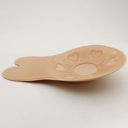 Pernite cu efect de push up, autoadezive din silicon - bej