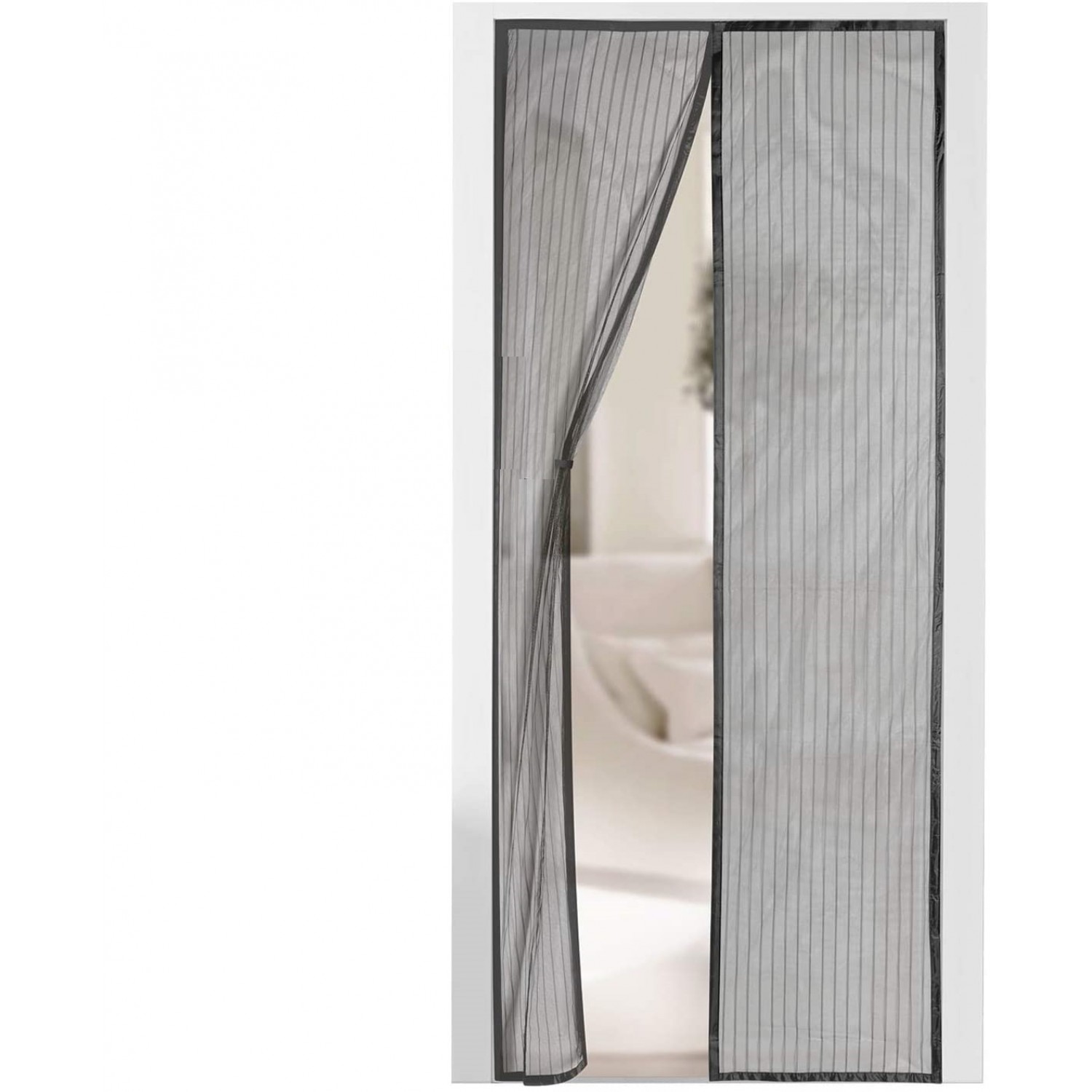 OFERTA: 2 x Plasa anti insecte cu inchidere magnetica (tip perdea) Pentru Casa