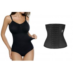 OFERTA: Corset modelator M+ cu prindere mos si baba + Body modelator Intimo