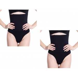 OFERTA: 2 BUC Tanga modelator cu talie foarte inalta si balene antialunecare