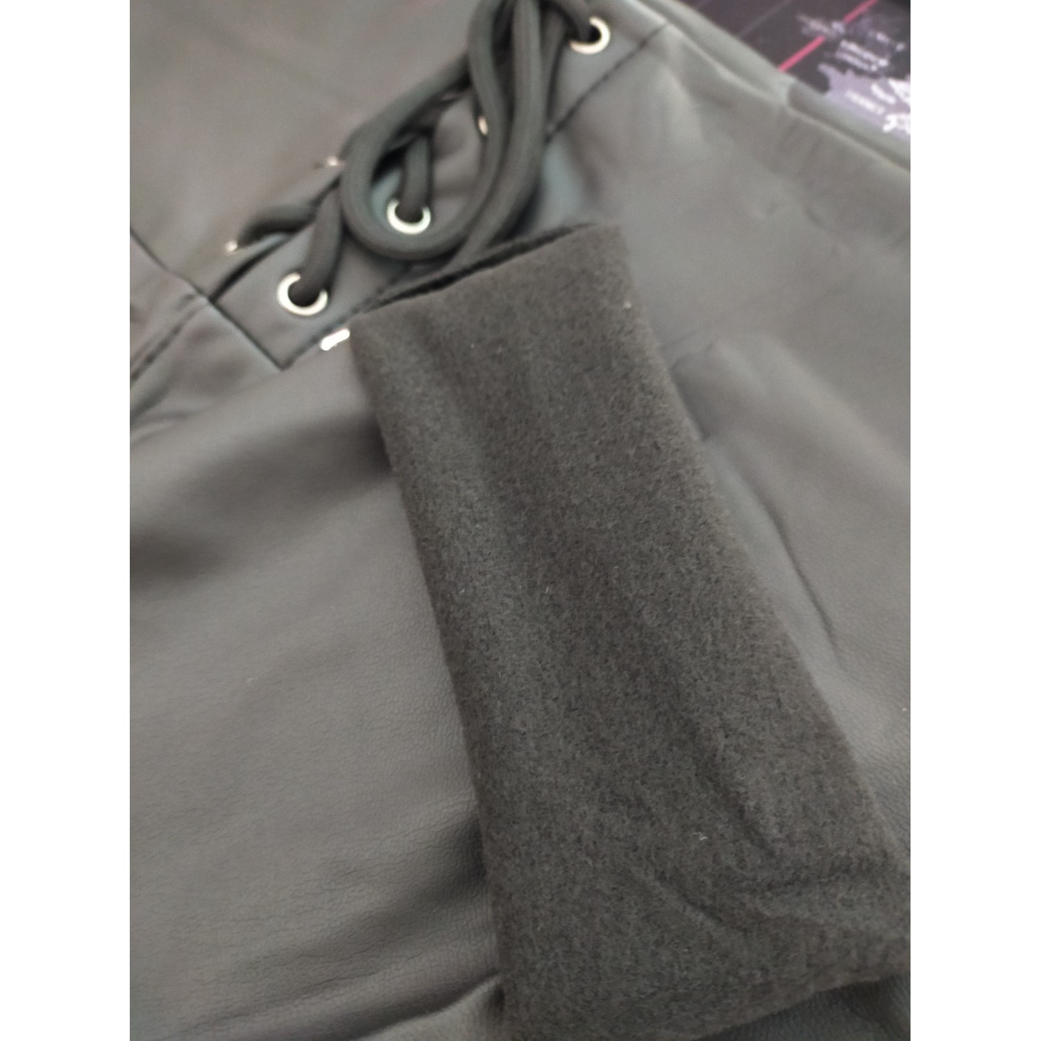 Colanti vatuiti dama, cu siret fals Colanti