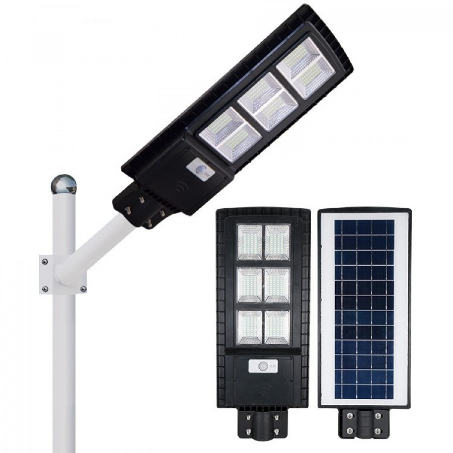 Lampa stradala - Proiector LED 300W cu panou solar si acumulator Pentru Casa