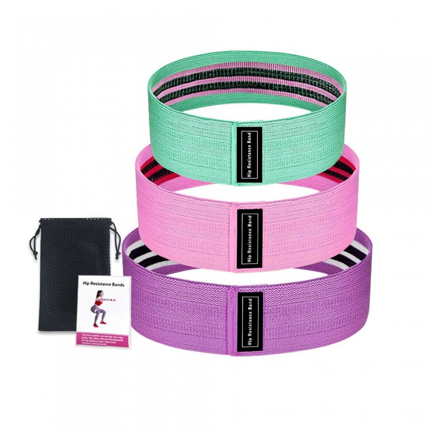 Set 3 benzi elastice fitness Fitness