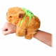 Bratara Capybara de plus, cu rucsac, 12 cm Jocuri si jucarii pentru copii