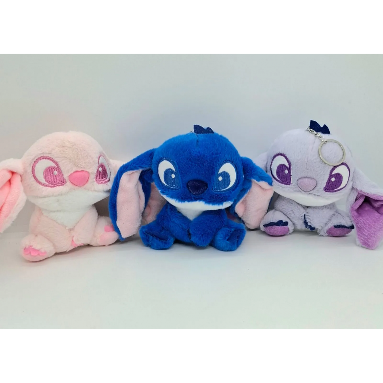 SET 3 BUC Breloc Stitch, diferite culori, 10 cm Jocuri si jucarii pentru copii