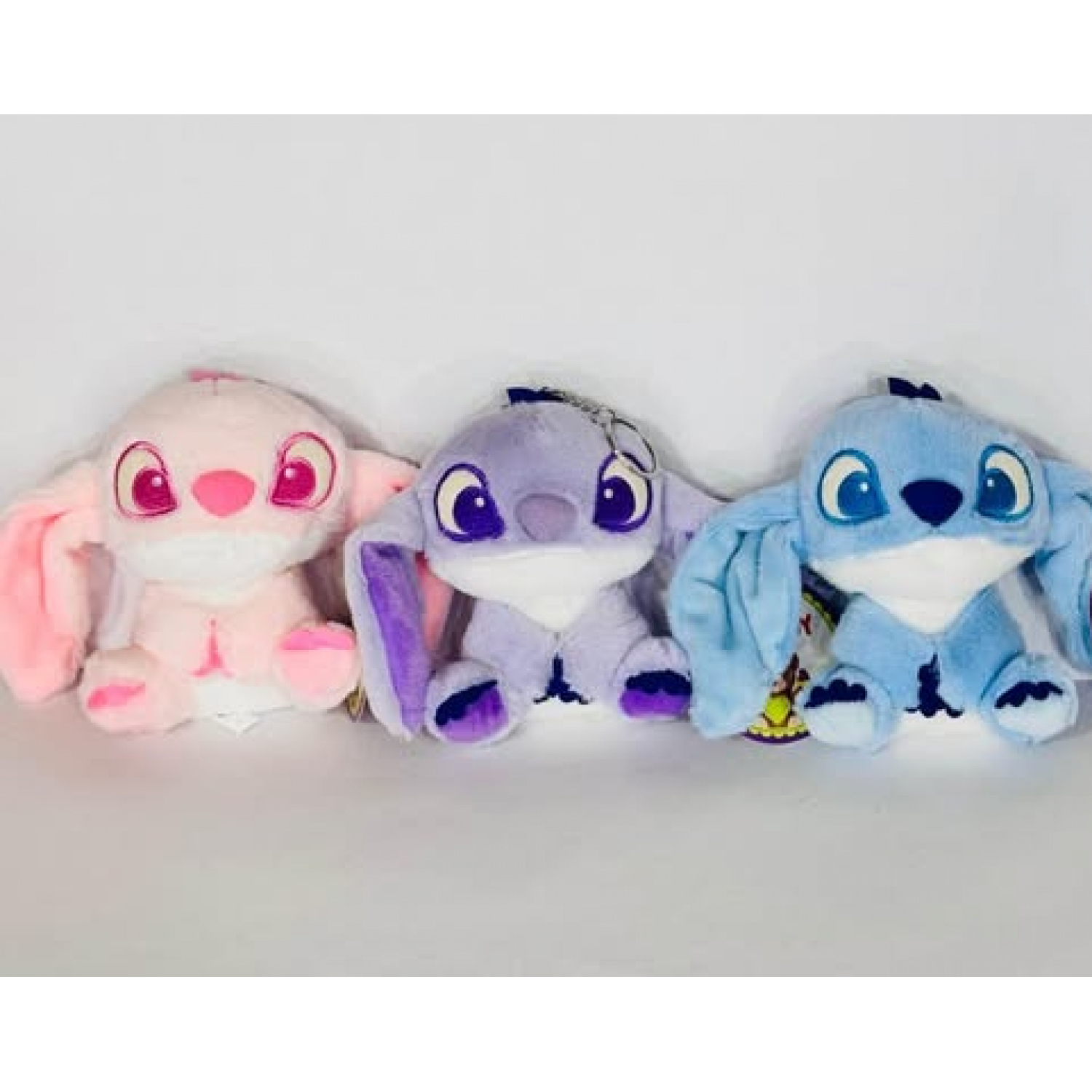 SET 3 BUC Breloc Stitch, diferite culori, 10 cm Jocuri si jucarii pentru copii