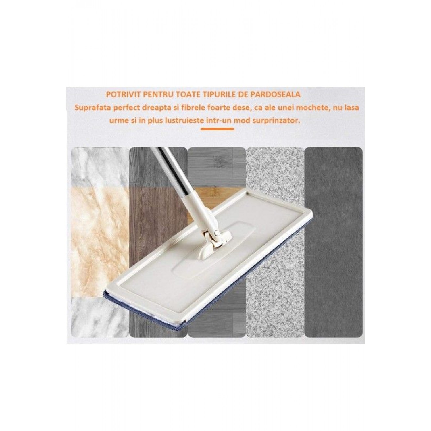 Mop plata cu galeata Pentru Casa