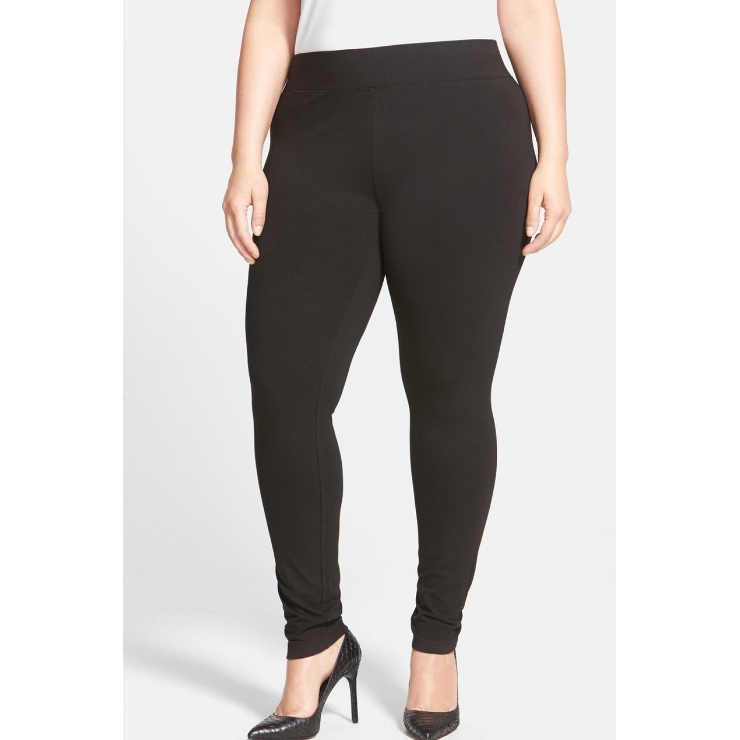 Colanti imblaniti cu talie inalta - One Big Size Colanti