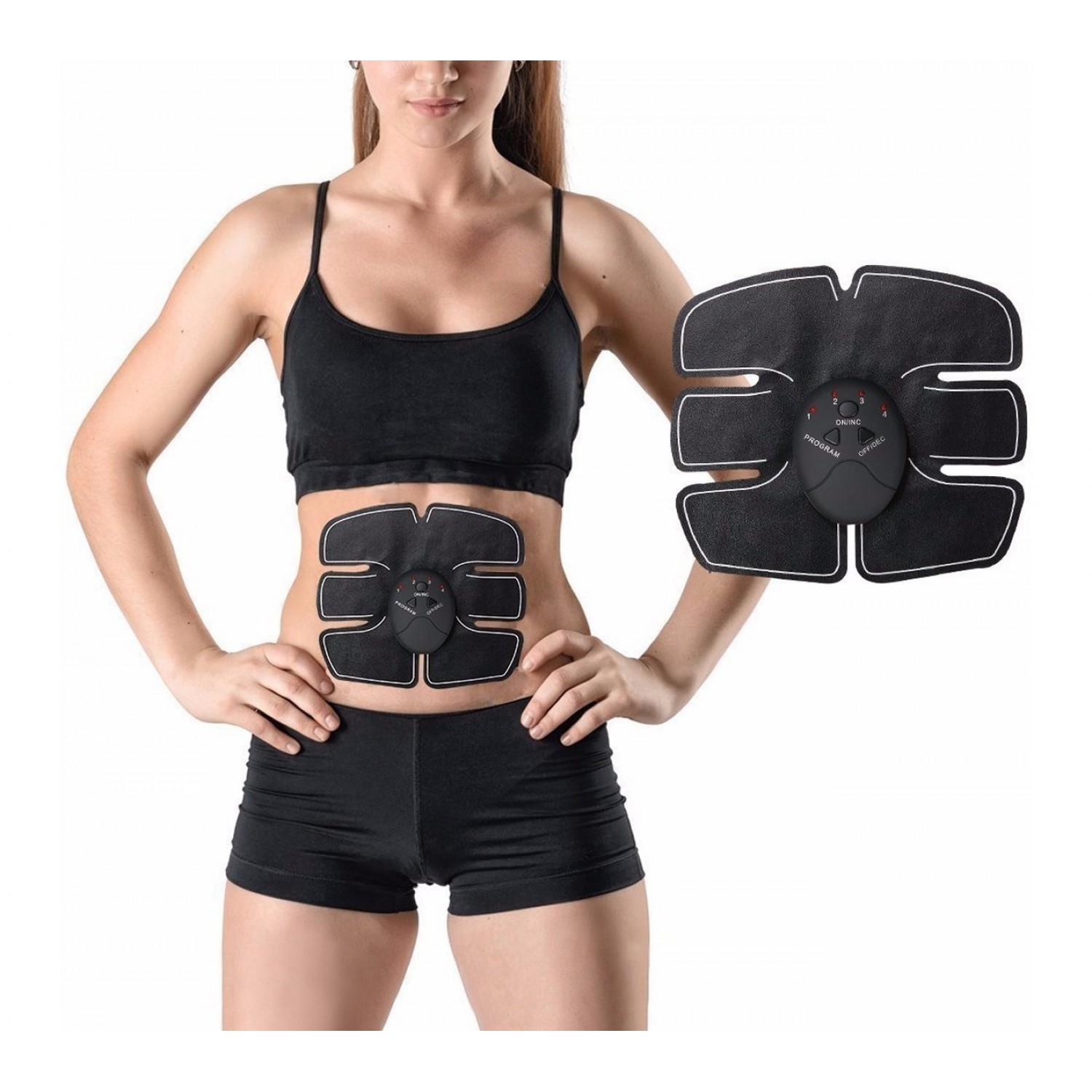 Aparat cu electrostimulare (3 piese) Fitness