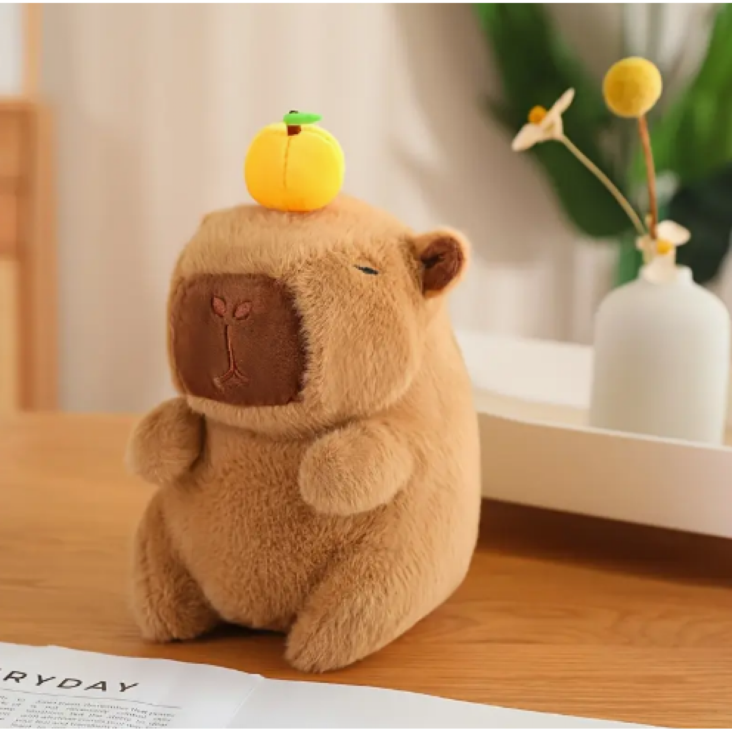 Jucarie de plus Capibara 20 cm Jocuri si jucarii pentru copii