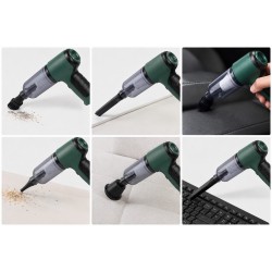 Mini Aspirator Portabil 3 în 1 Cu Acumulator Si Incărcare Prin USB