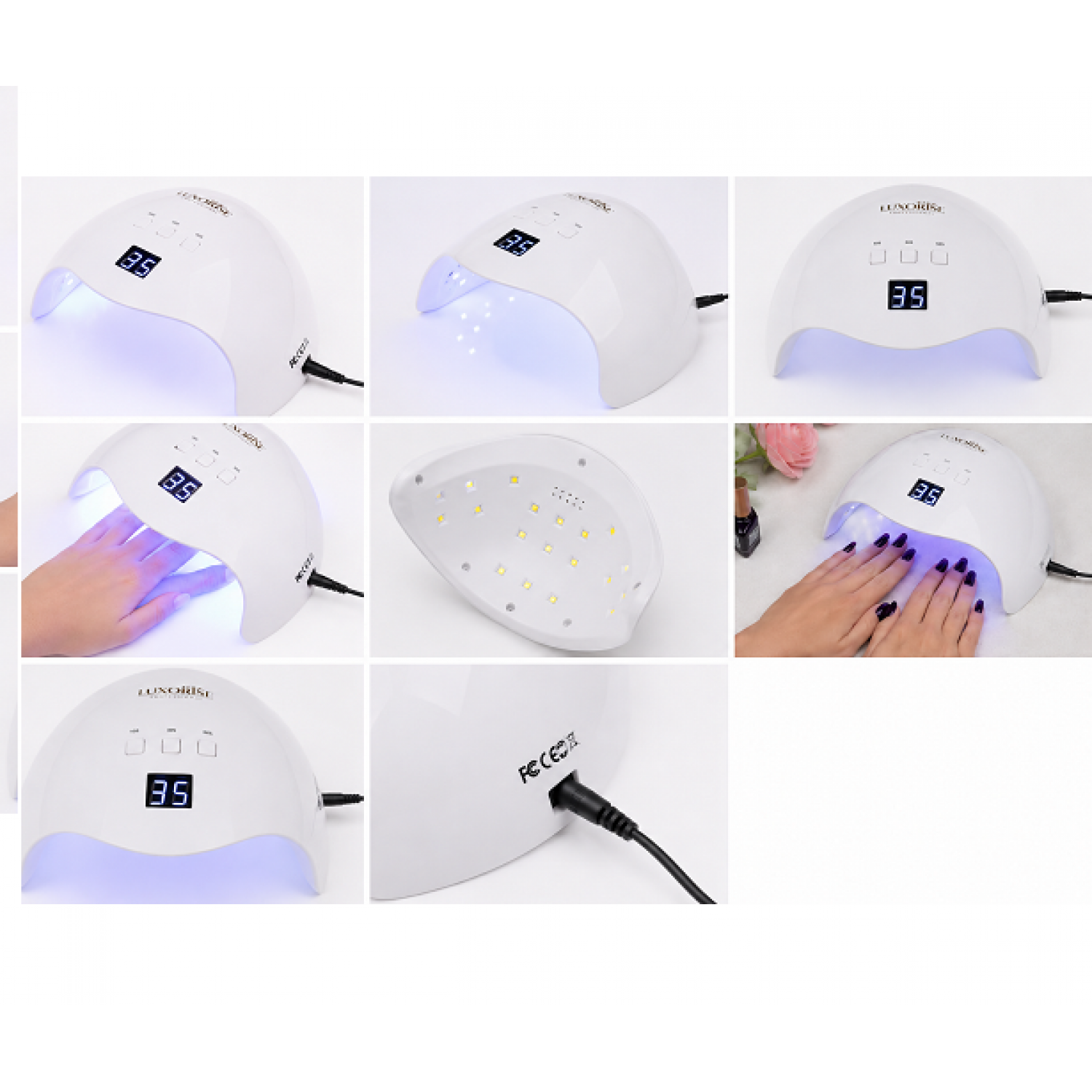 Lampa Unghii Profesionala Uv Led 48W Frumusete si sanatate